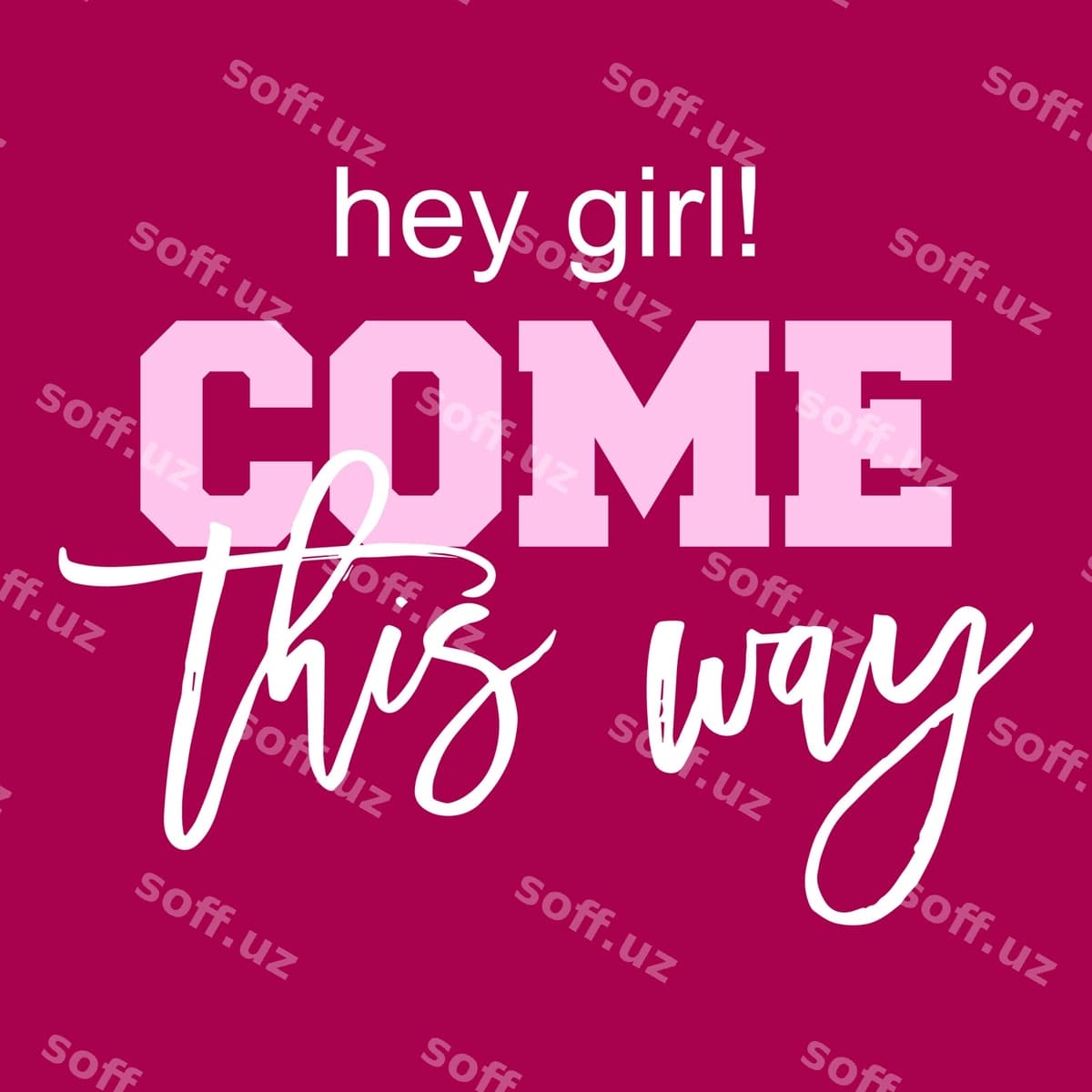 Hey qiz keling bu tomonga habar bering | Hey girl come this way text