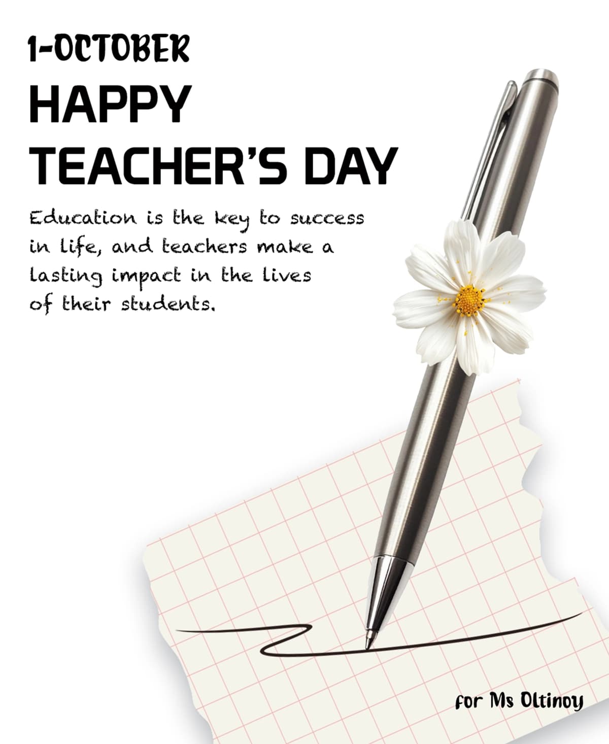 happy teacher's day