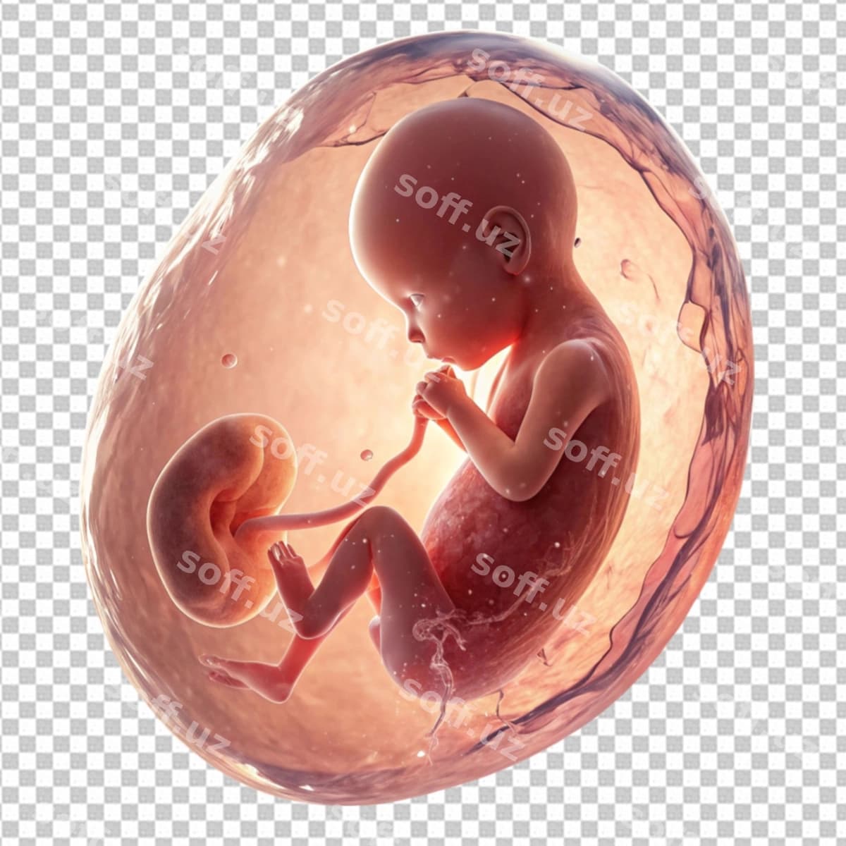 Inson jismon 18 hafta yoshda | Human fetus age 18 weeks