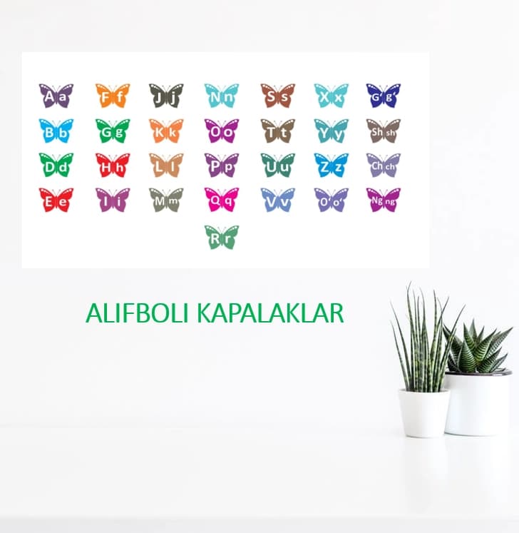 ALIFBO KALALAKLI ALIFBOLAR HARFLAR ALIFBE
