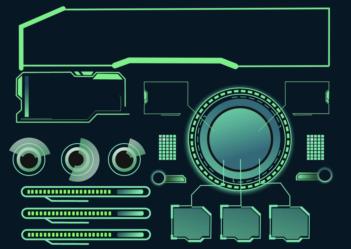 Hacking Neon Corel shablon