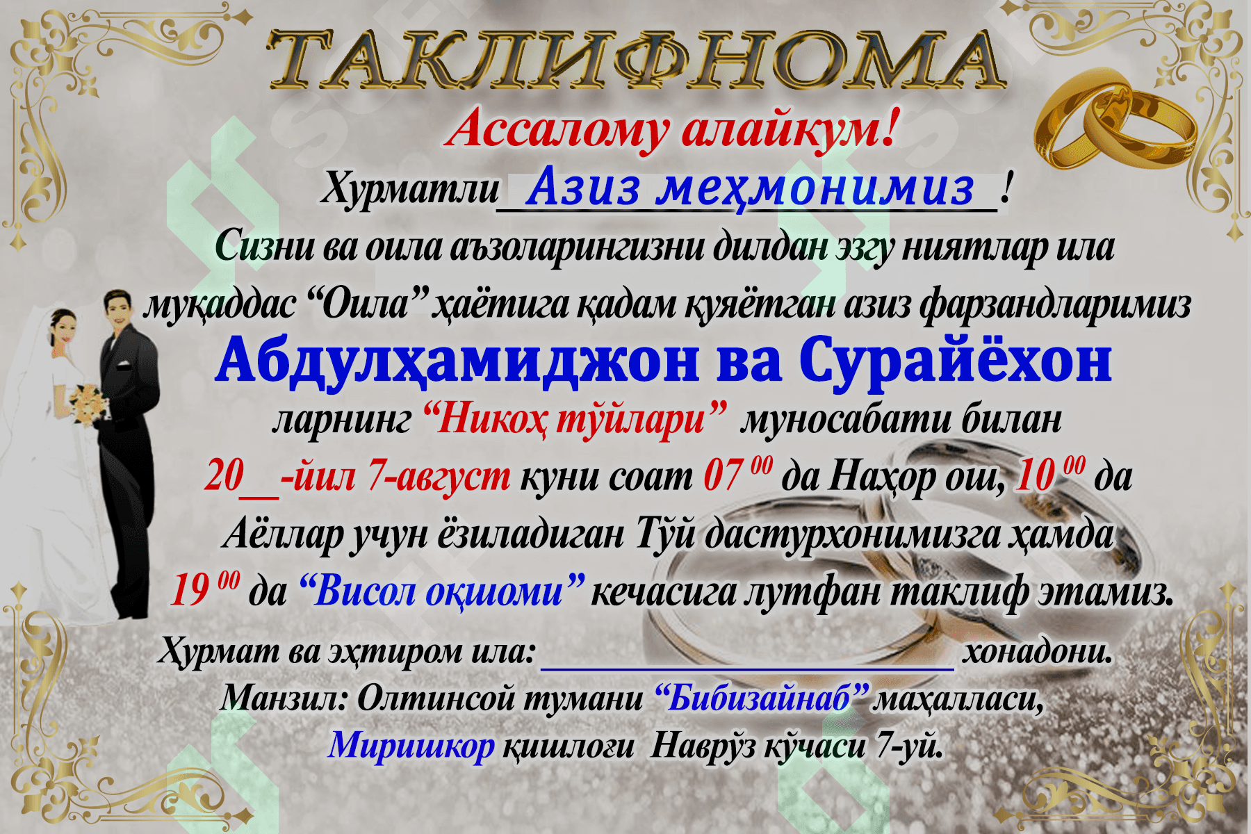 Taklifnoma