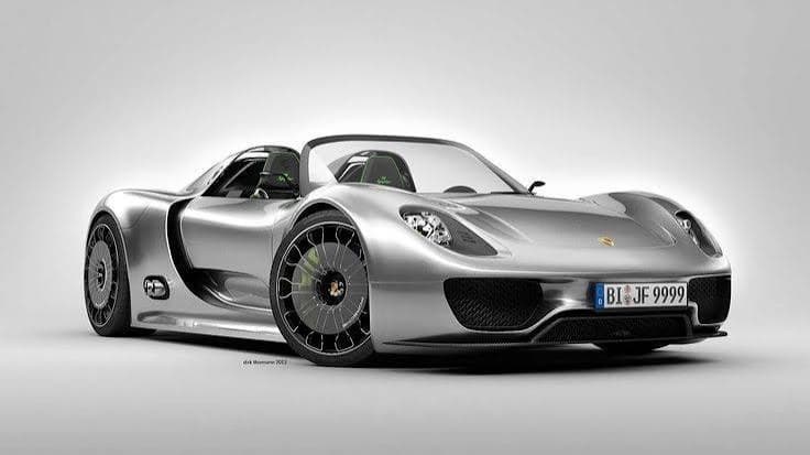 Porsche 918 Spyder 3D model