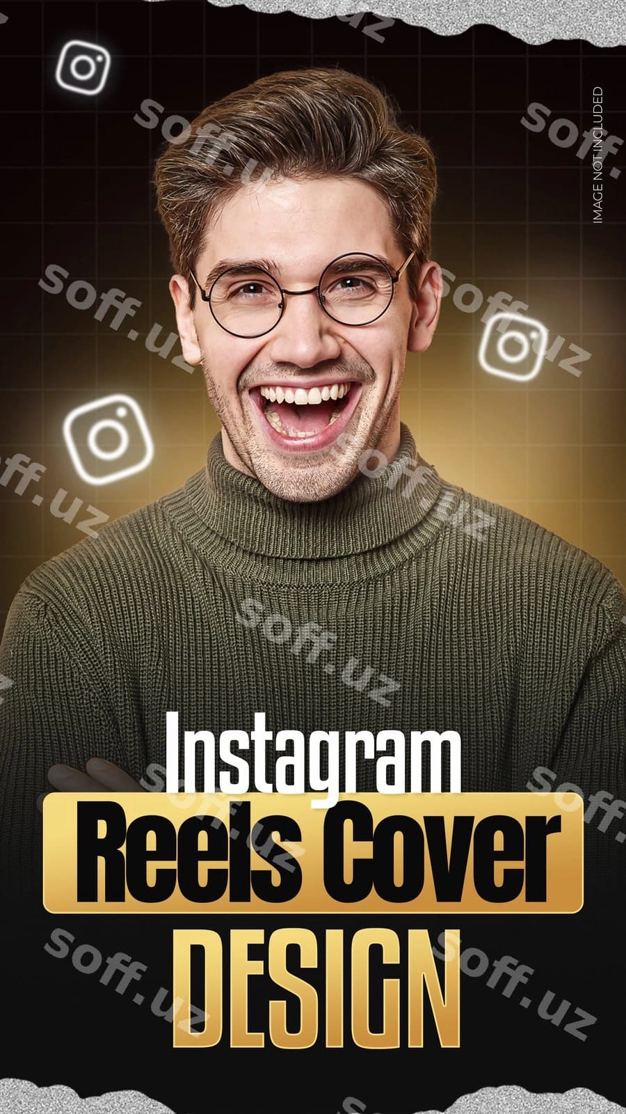 Instagram g'altaklarining muqova dizayni | Instagram reels cover design