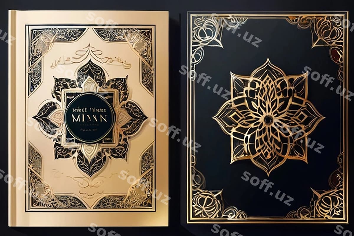 Islamik kitob varaqi | Islamik book cover