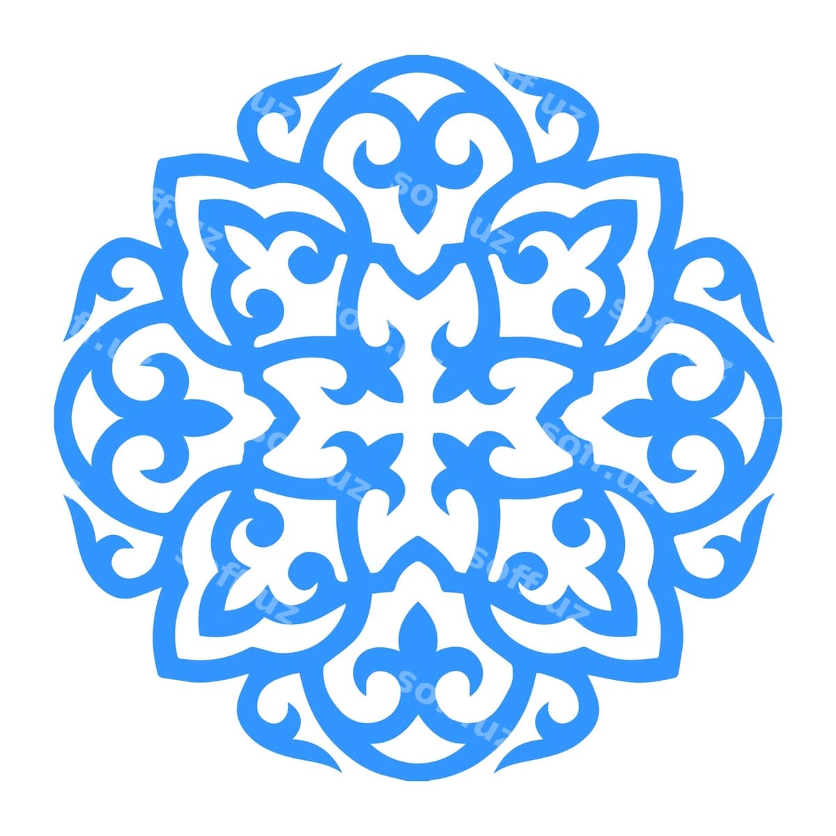 Qozogʻiston naqsh namunasi | Kazakh ornament oyu ornek