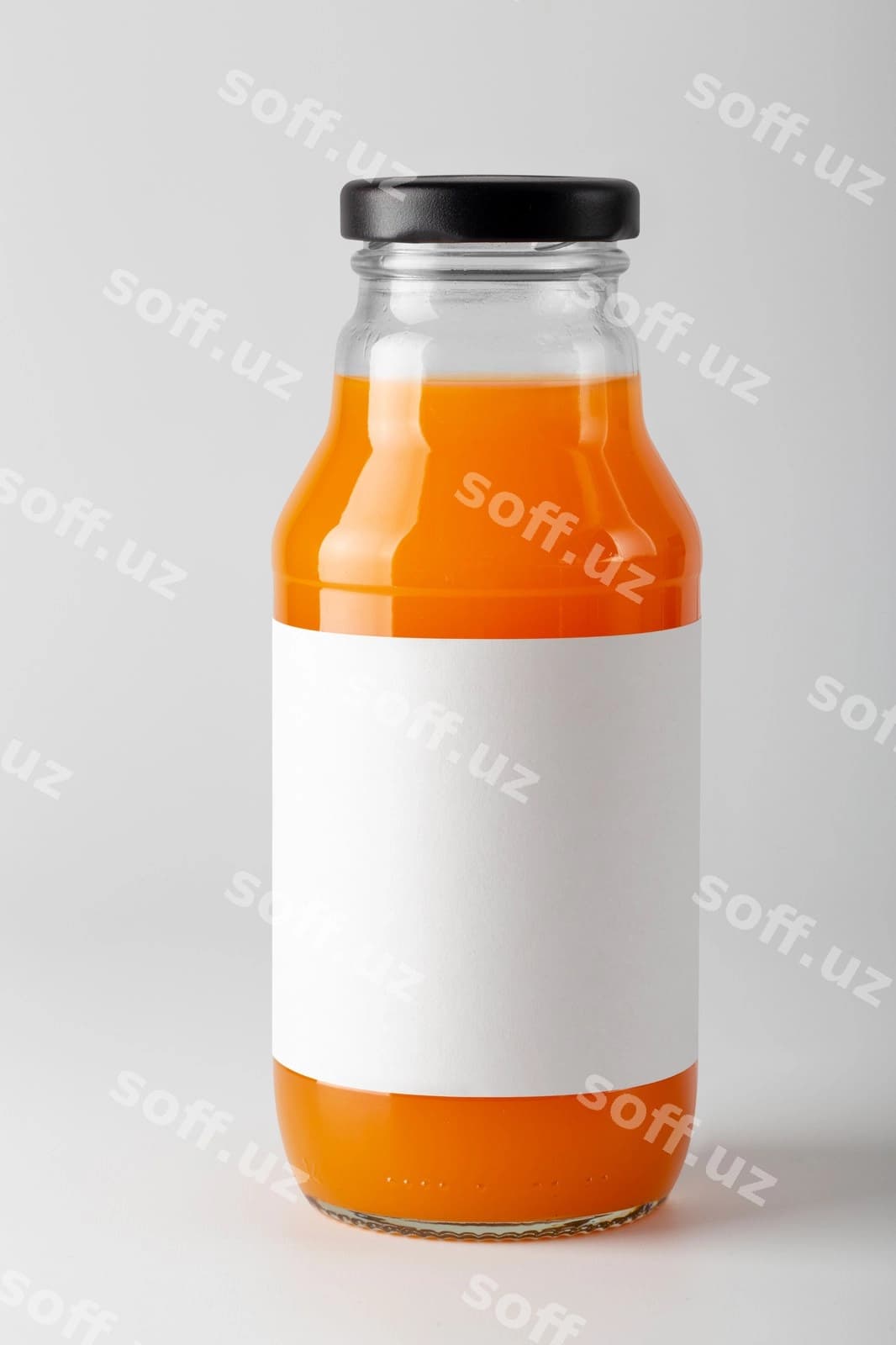 Etiket namuna shisha flakon | Label mockup glass bottle