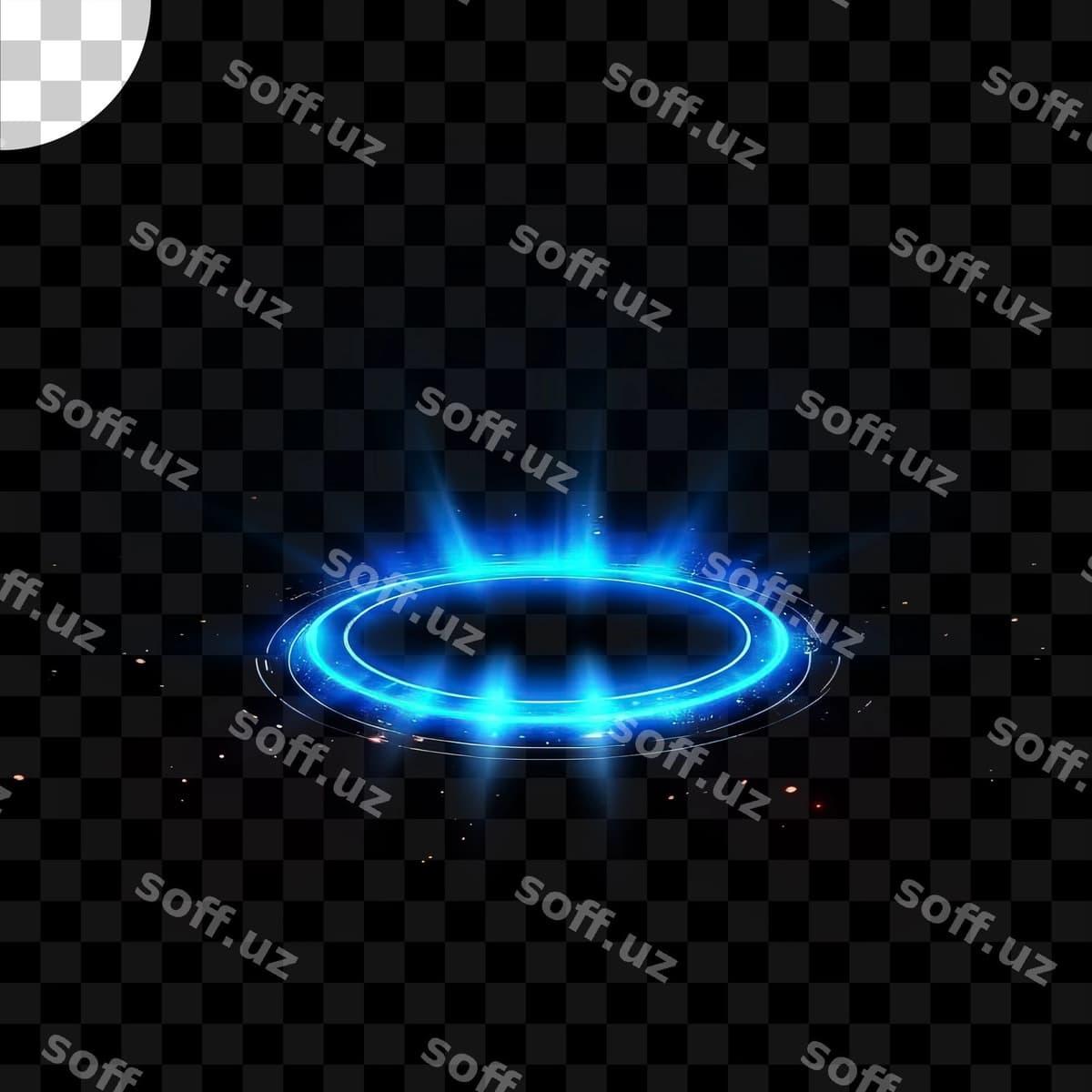 Yorqinlik effektlari shaffof orqa fonda | Light effects transparent background