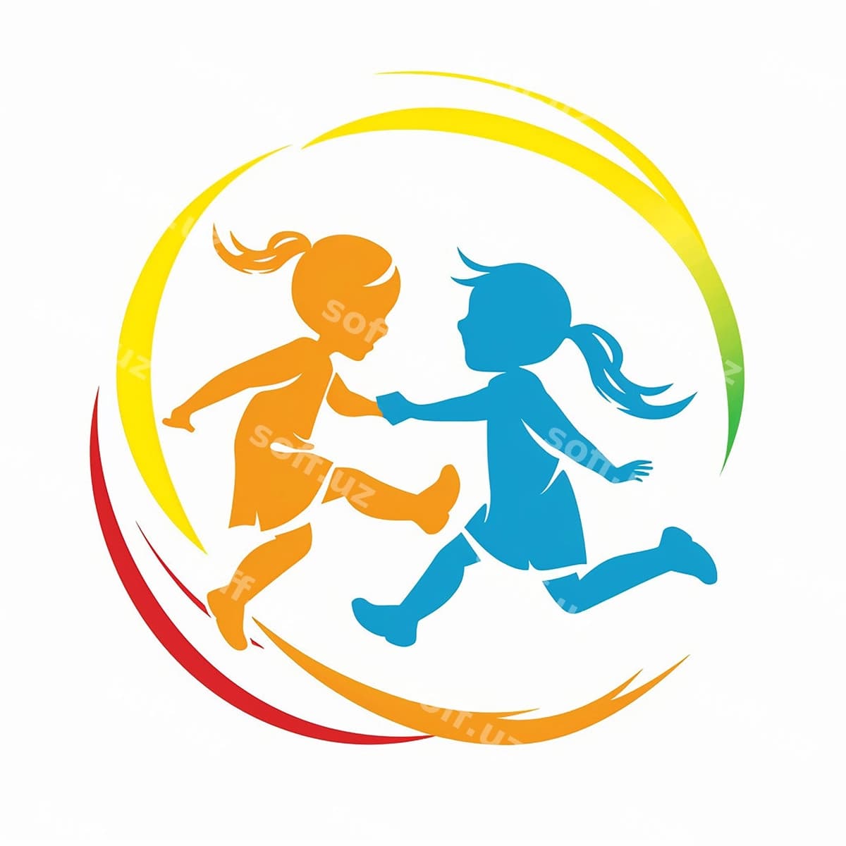 Logo ikki bolalar oyniyapti | Logo 2 children are playing