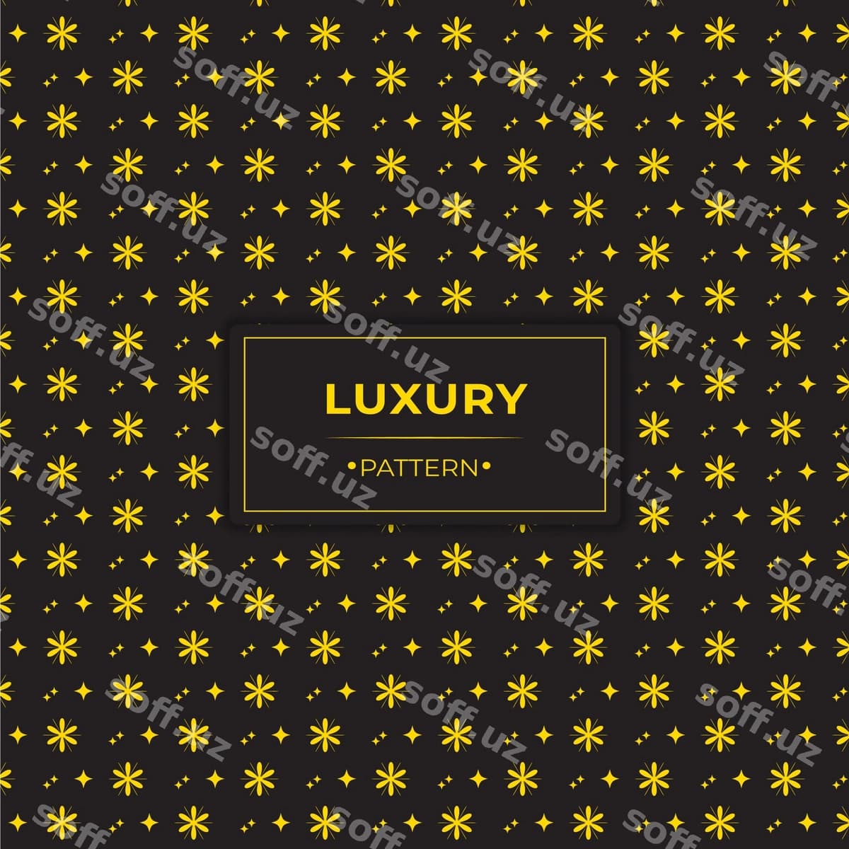 Boylik oltin uzilsiz naqsh dizayni | Luxury gold seamless pattern design
