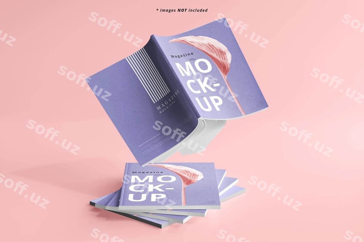 Jurnál namunasi | Magazine mockup