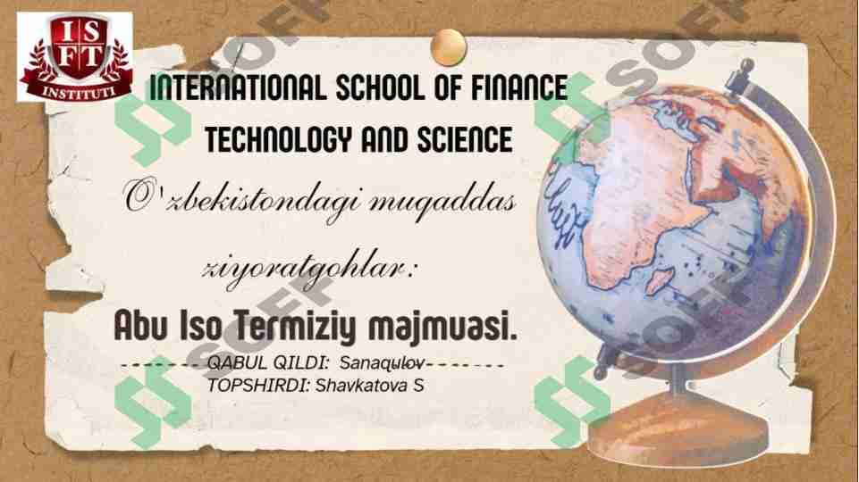 abu iso termiziy majmuasi