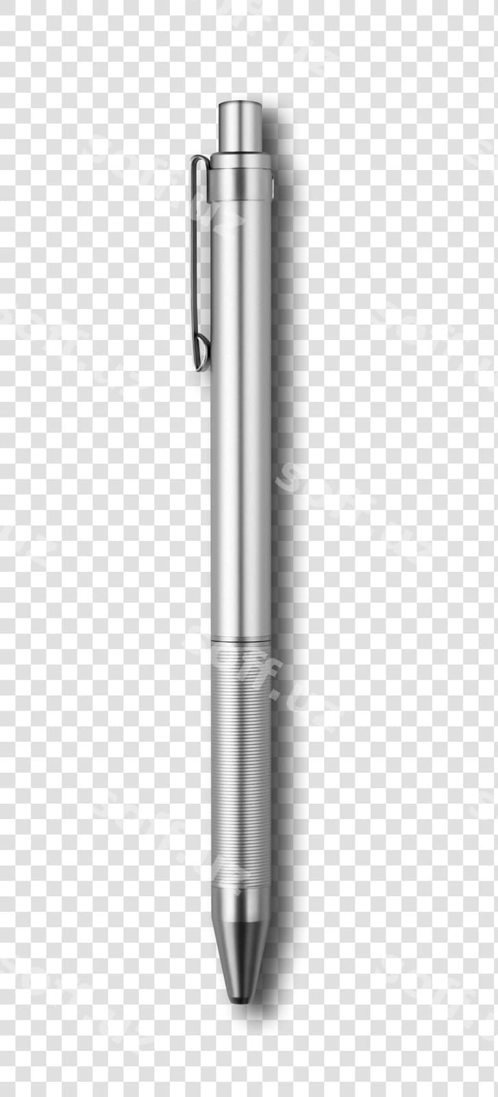 Metall ruchka izolyatsiya qilingan oq rangda | Metal pen isolated white