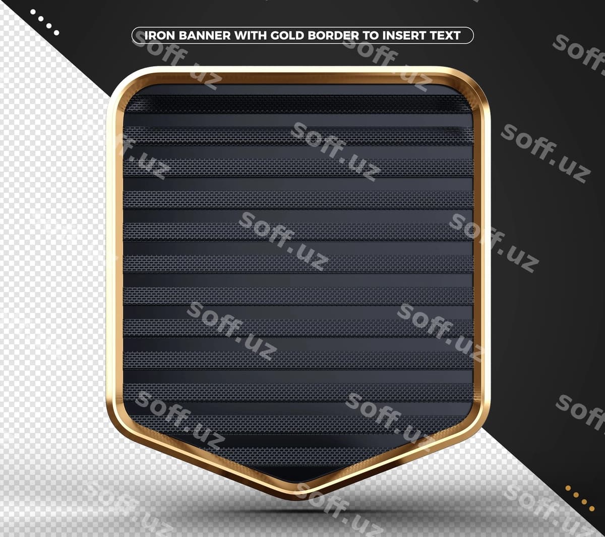 Metalik tuzilish banner kompositsiyalari | Metallic structure banner compositions