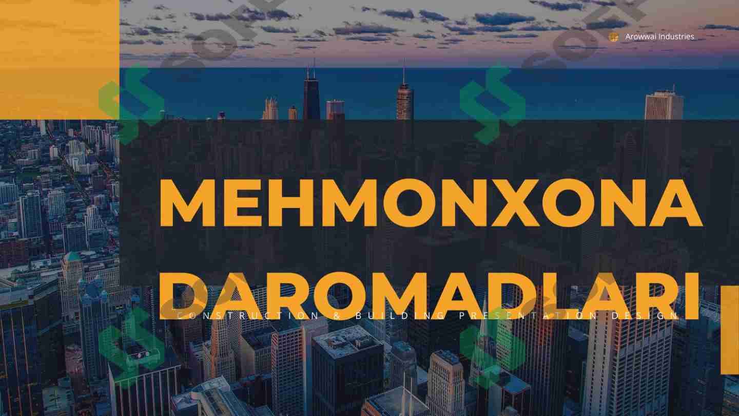 mehmonxona daromadlari