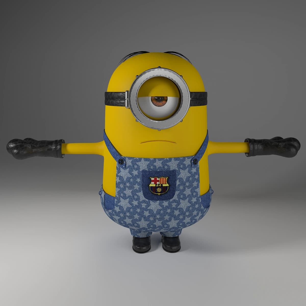 Minion stuart 3d model