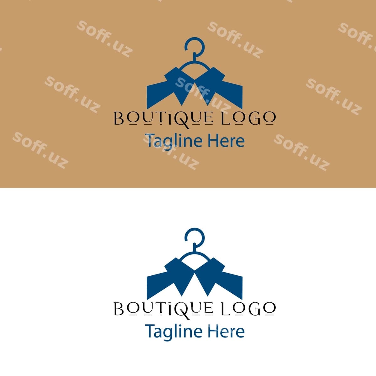 Zamonaviy butik logotip dizayni 1 | Modern boutique logo design 1