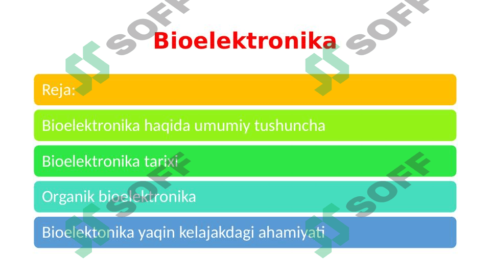 Bioelektronika