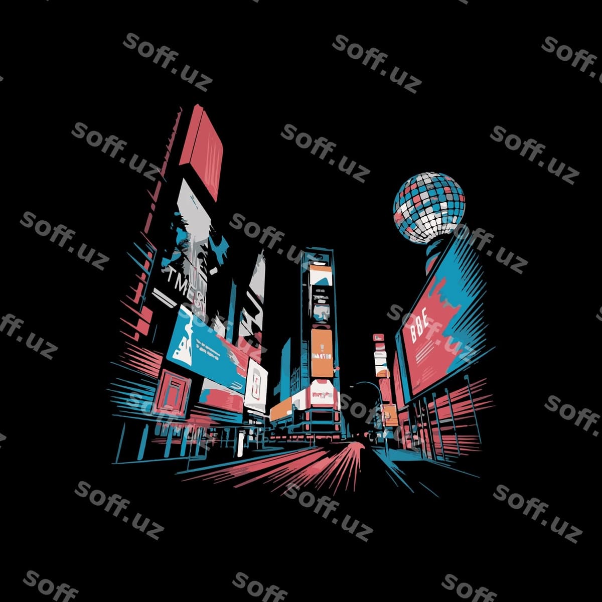 New York shahri futbolka dizayni | Newyork city t shirt design