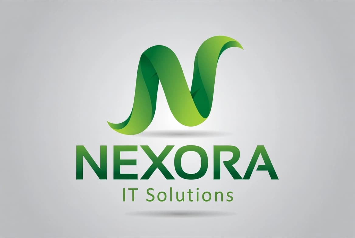 NEXORA – Zamonaviy IT kompaniyasi uchun minimal logo