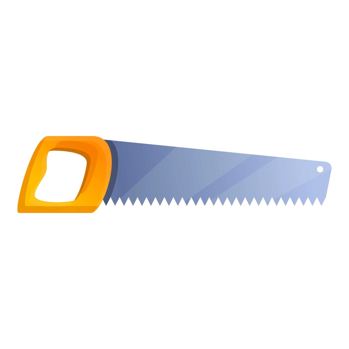 Duradgor qo'l arra belgisi multfilm duradgor qo'l arra vektor ikonka veb | Carpenter hand saw icon cartoon carpenter hand saw vector icon web