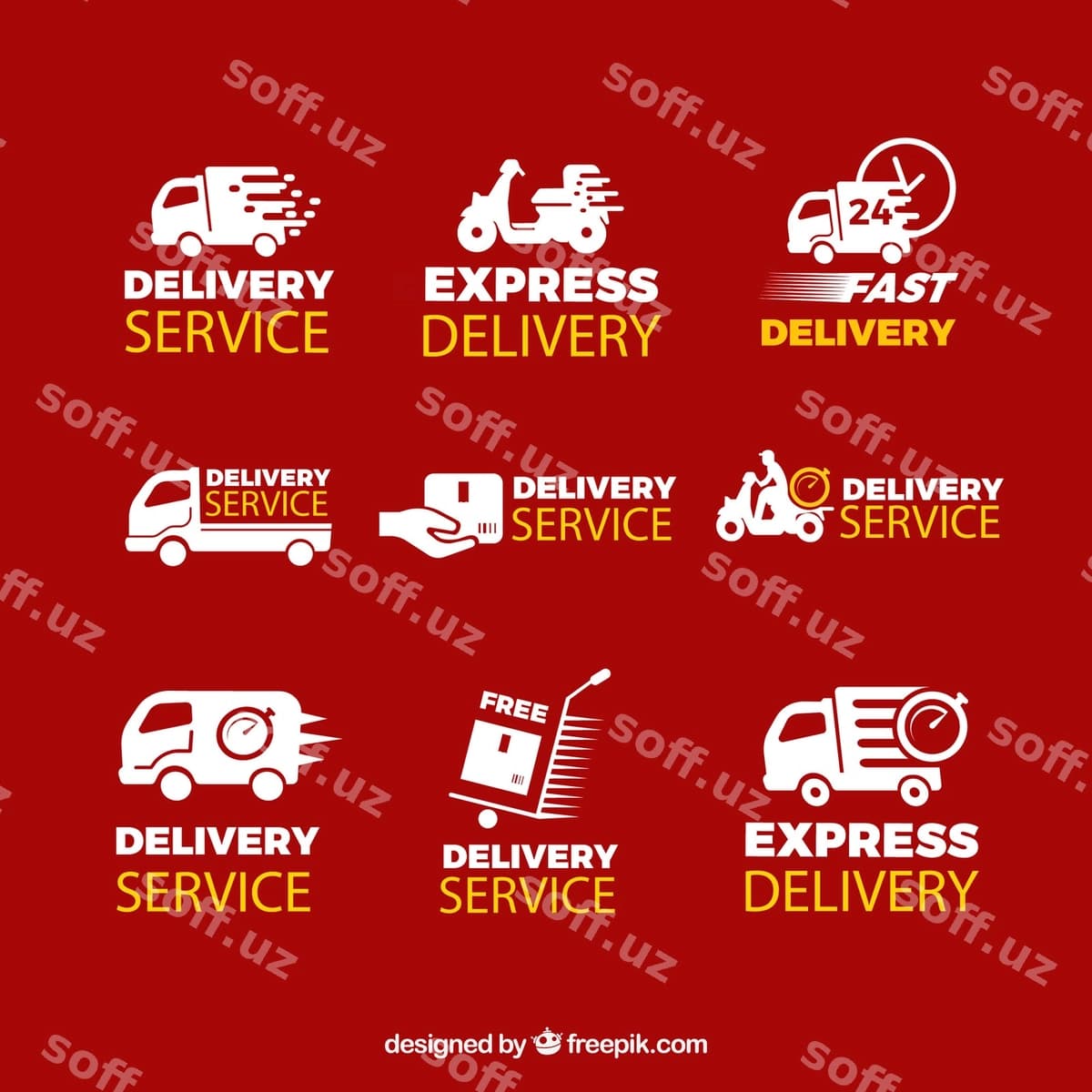 Asl komplekt yetkazib berish etiketlar | Original set delivery labels