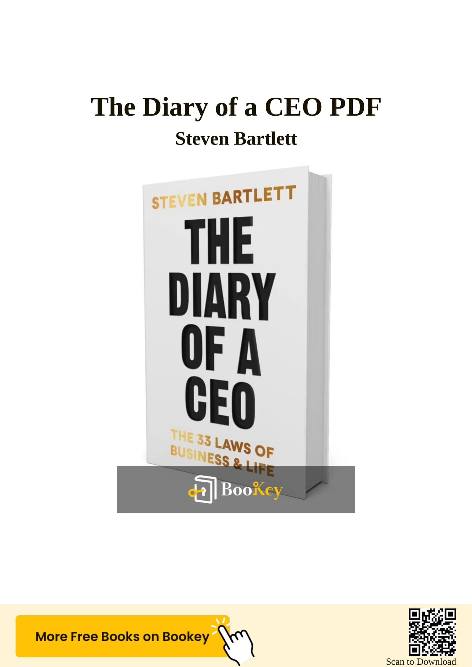 The Diary Of A Ceo