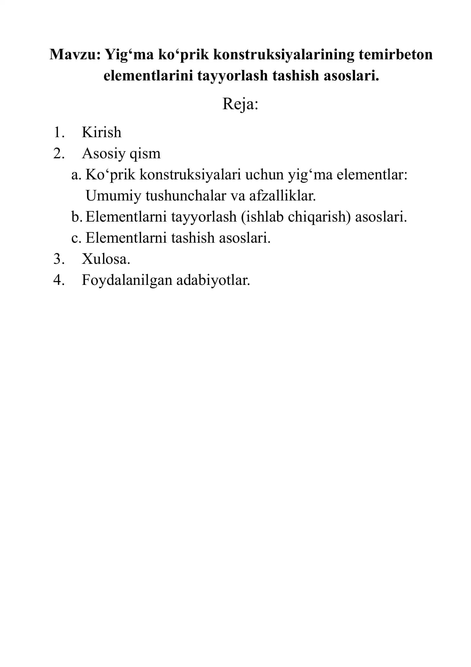 Yig‘ma temirbeton elementlari