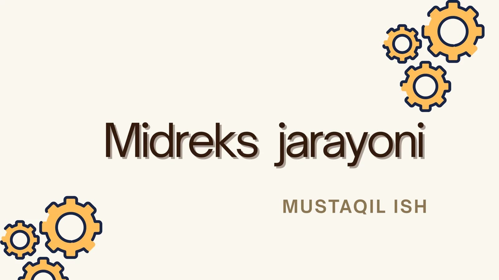 Midreks jarayoni