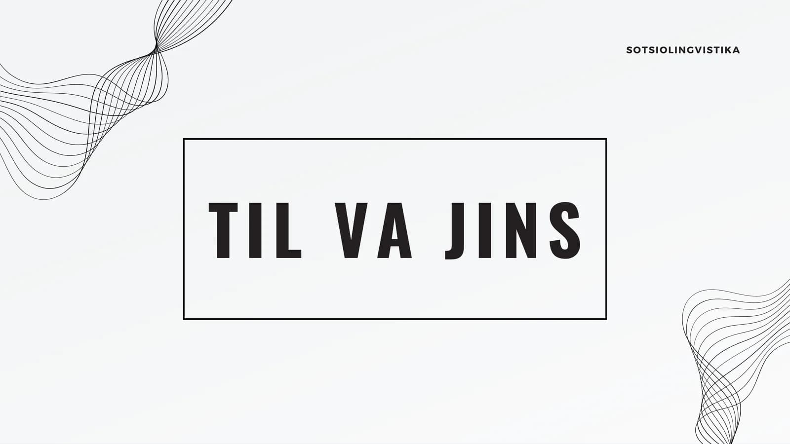 TIL VA JINS