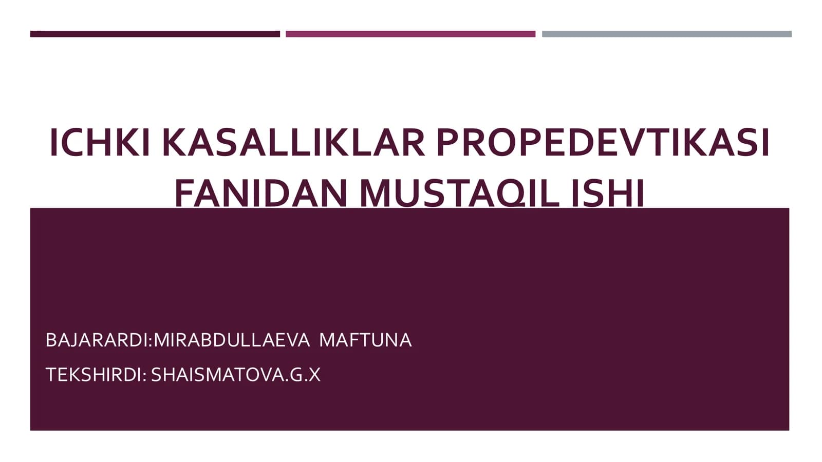 ELEKTROKARDIOGRAFIYA (EKG)