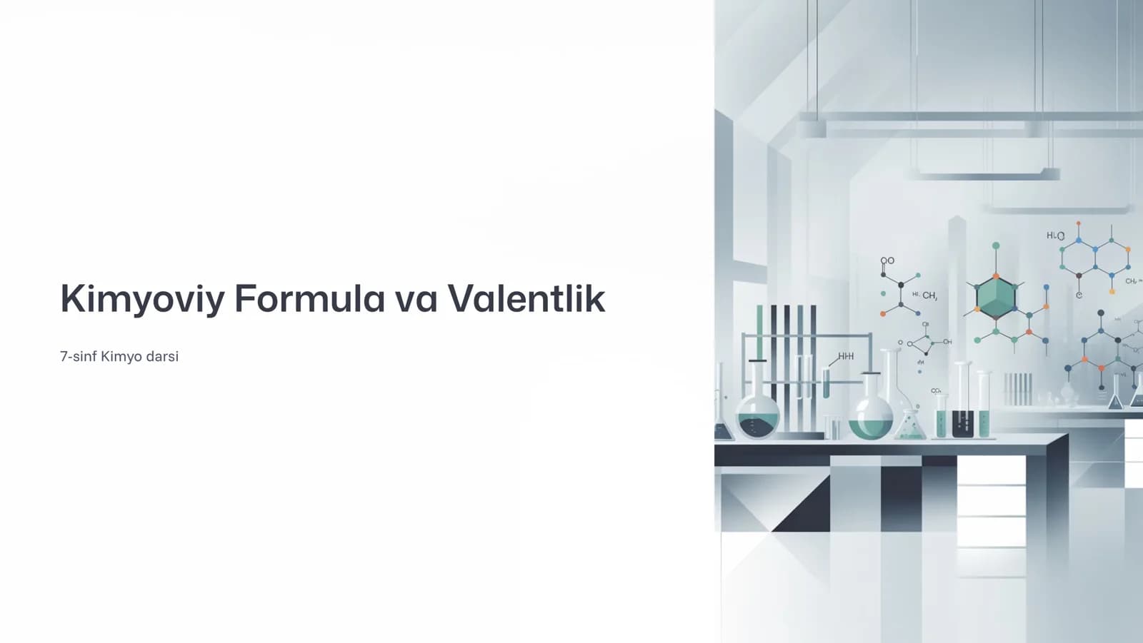 Kimyoviy Formula va Valentlik