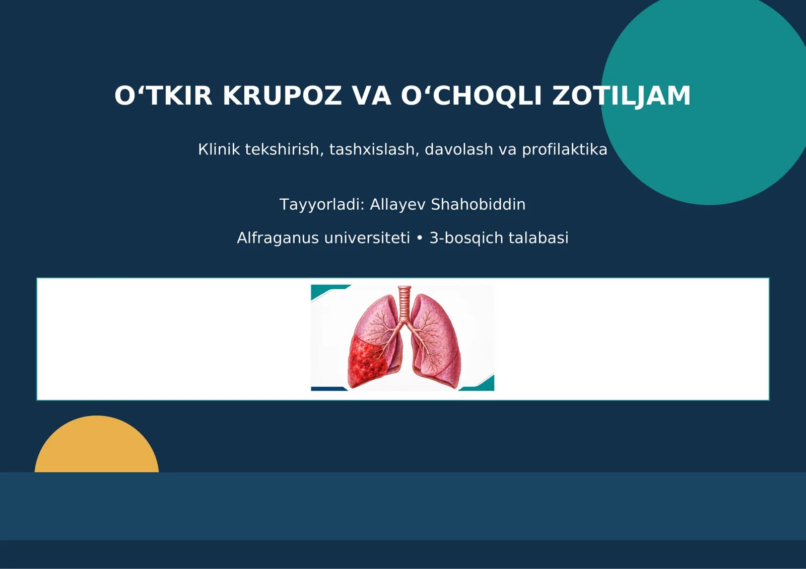 Oʻtkir krupoz va oʻchoqli zotiljam