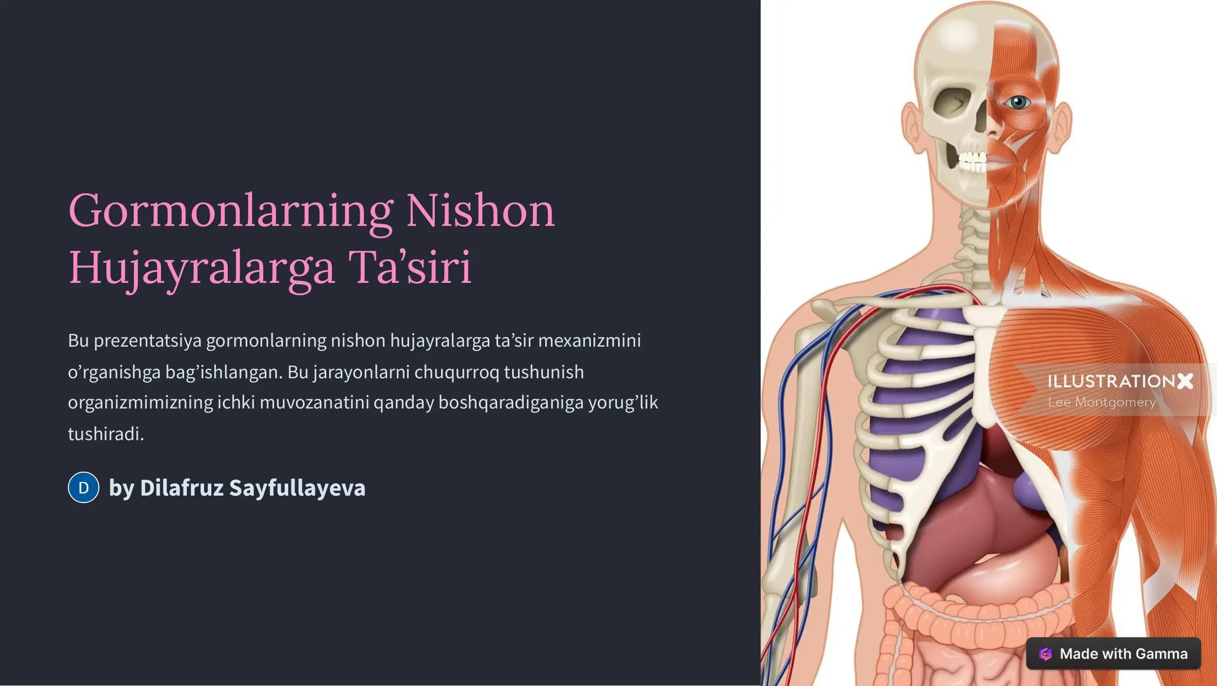 Gormonlarning Nishon