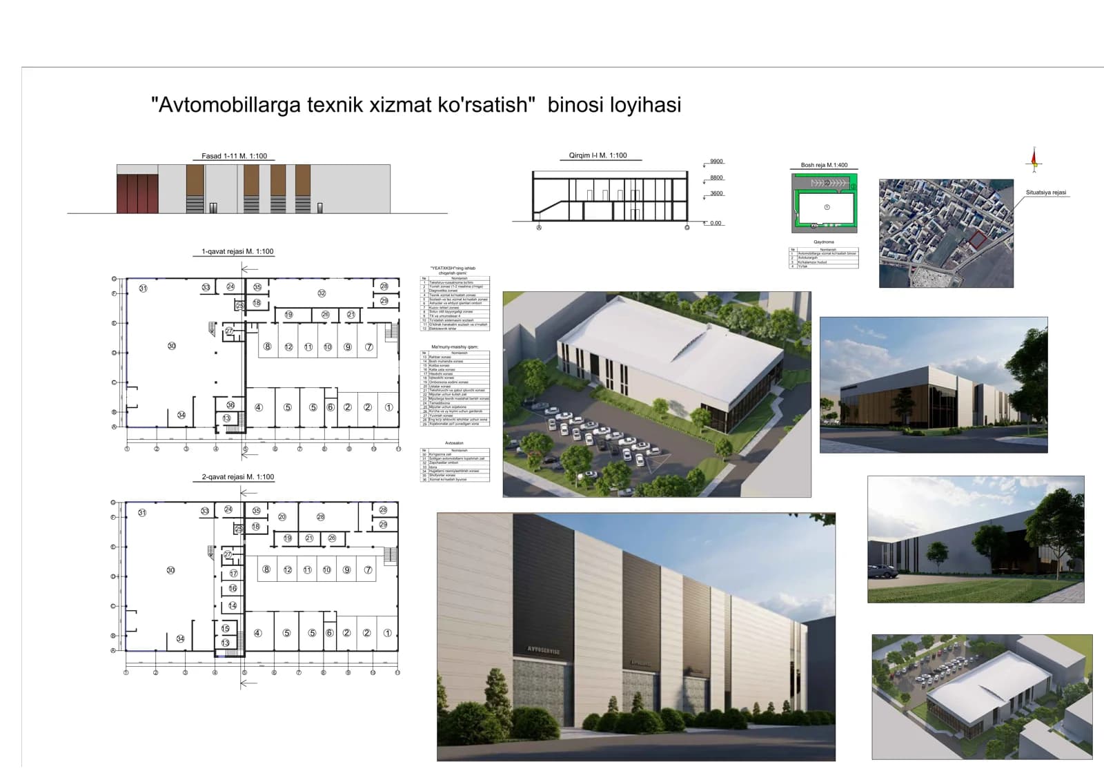 Avtomobillarga texnik xizmat ko'rsatish binosi loyihasi.pdf