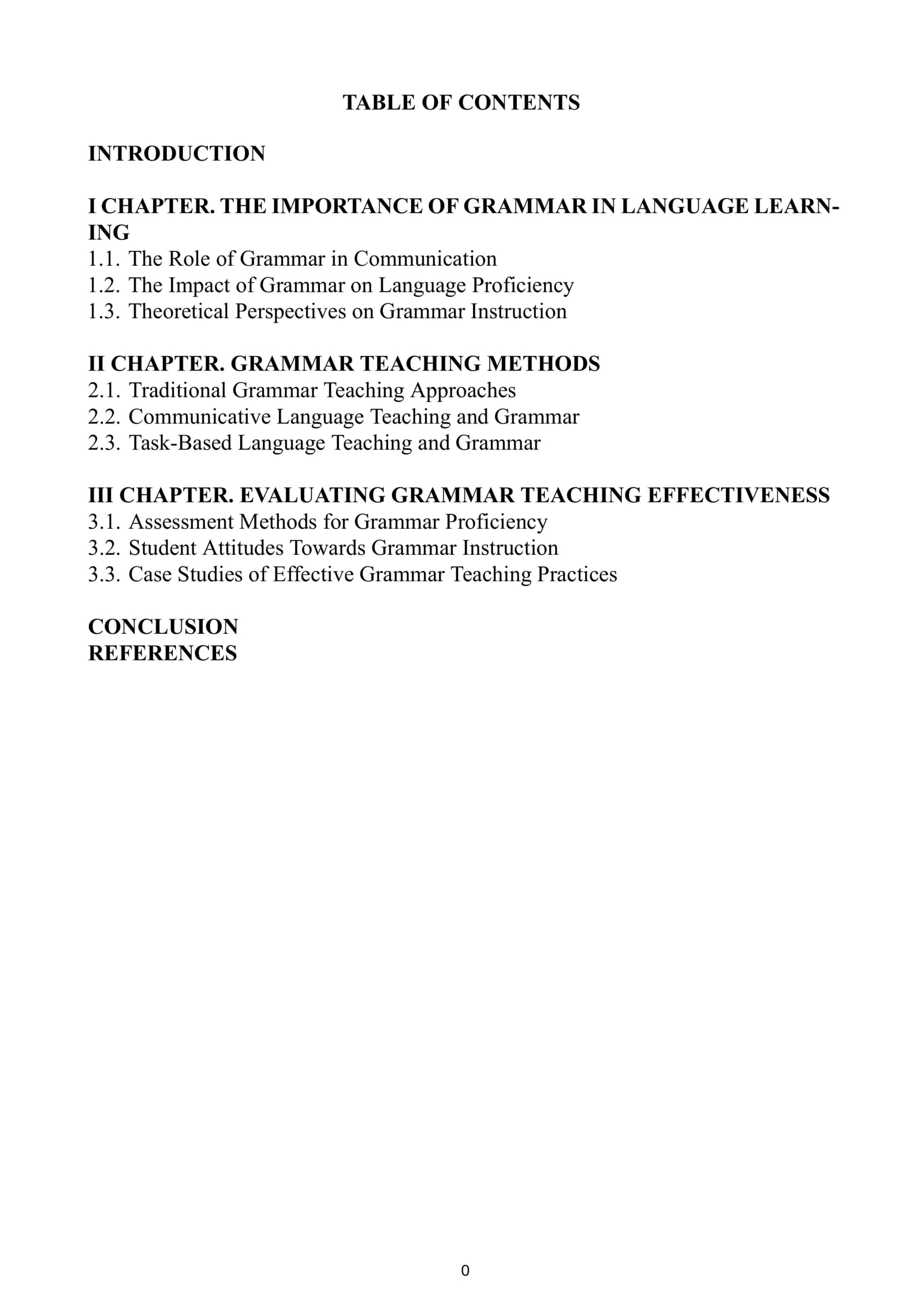 Objectives and Tasks of the Course Work