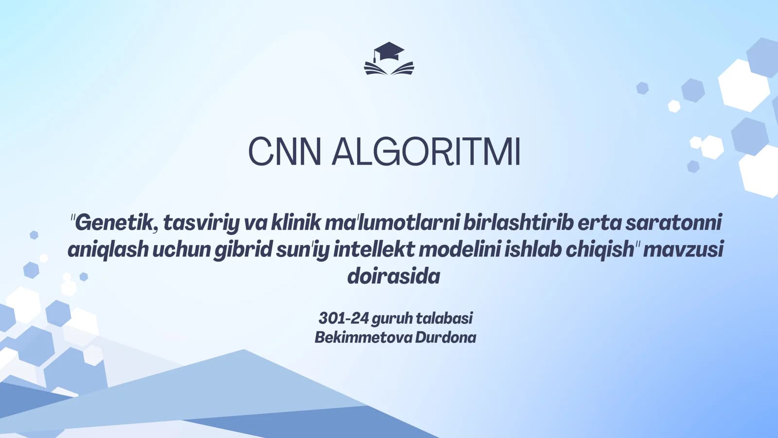CNN algoritmi
