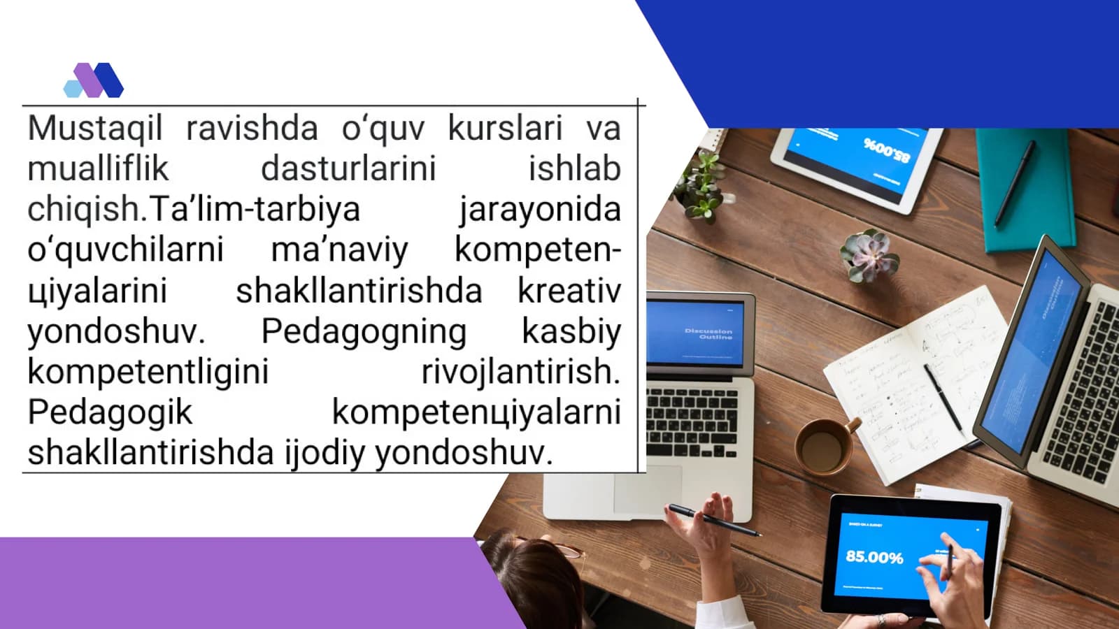 Креатив ўқув методлари