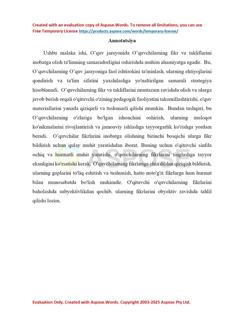O'qish darslarida metodlar