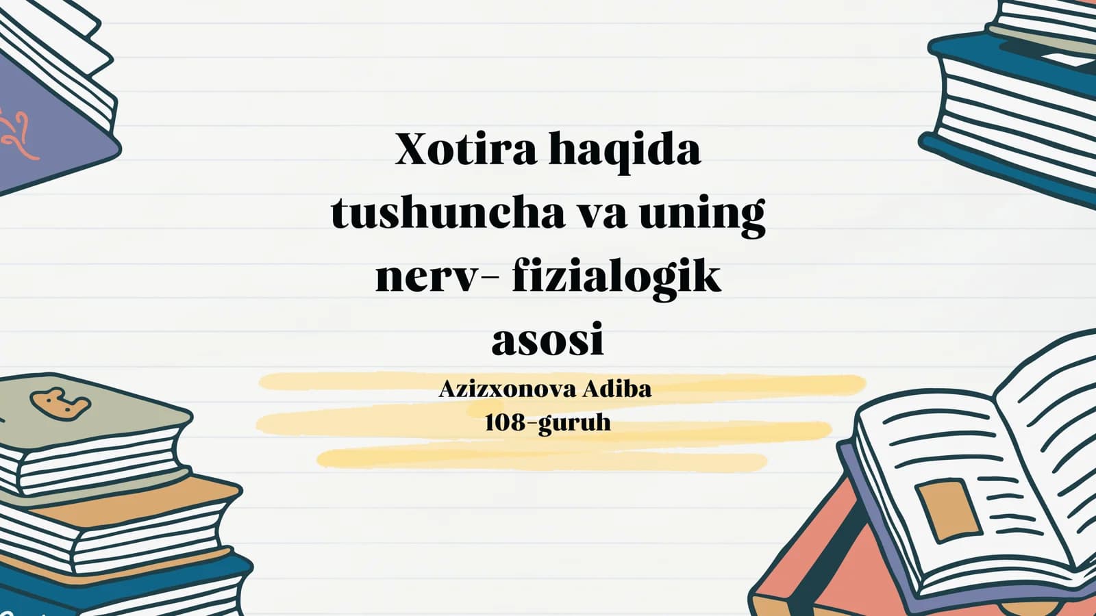 Xotira haqida