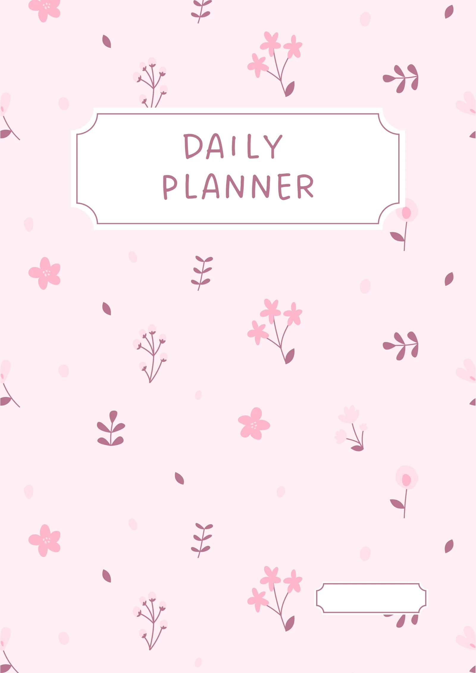 DAILY PLANNER