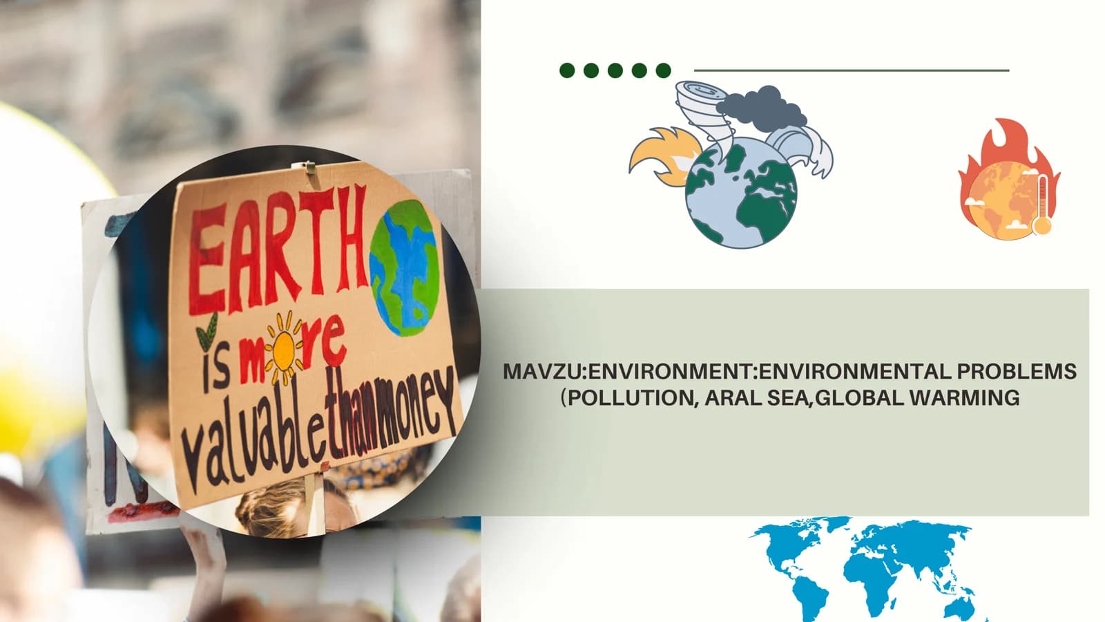 ENVIRONMENT:ENVIRONMENTAL PROBLEMS