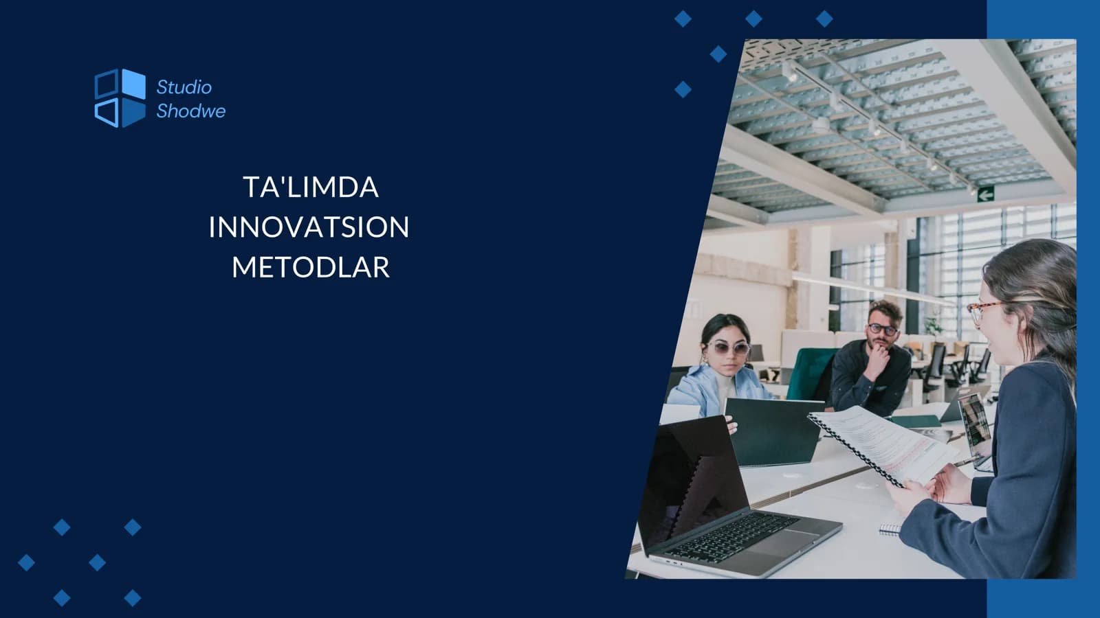TA'LIMDA INNOVATSION  METODLAR