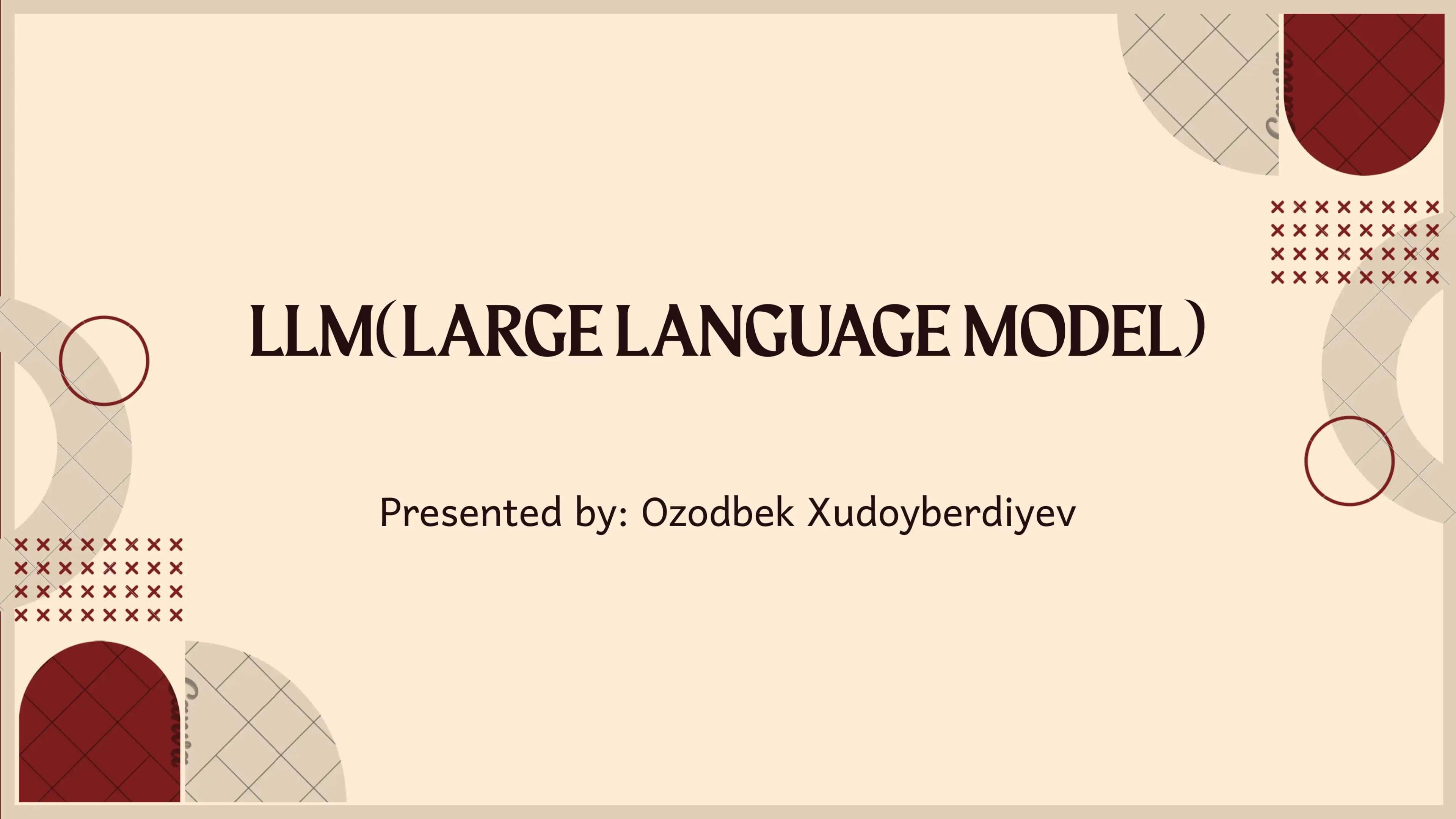 LLM(Large Language model) qanday ishlashi