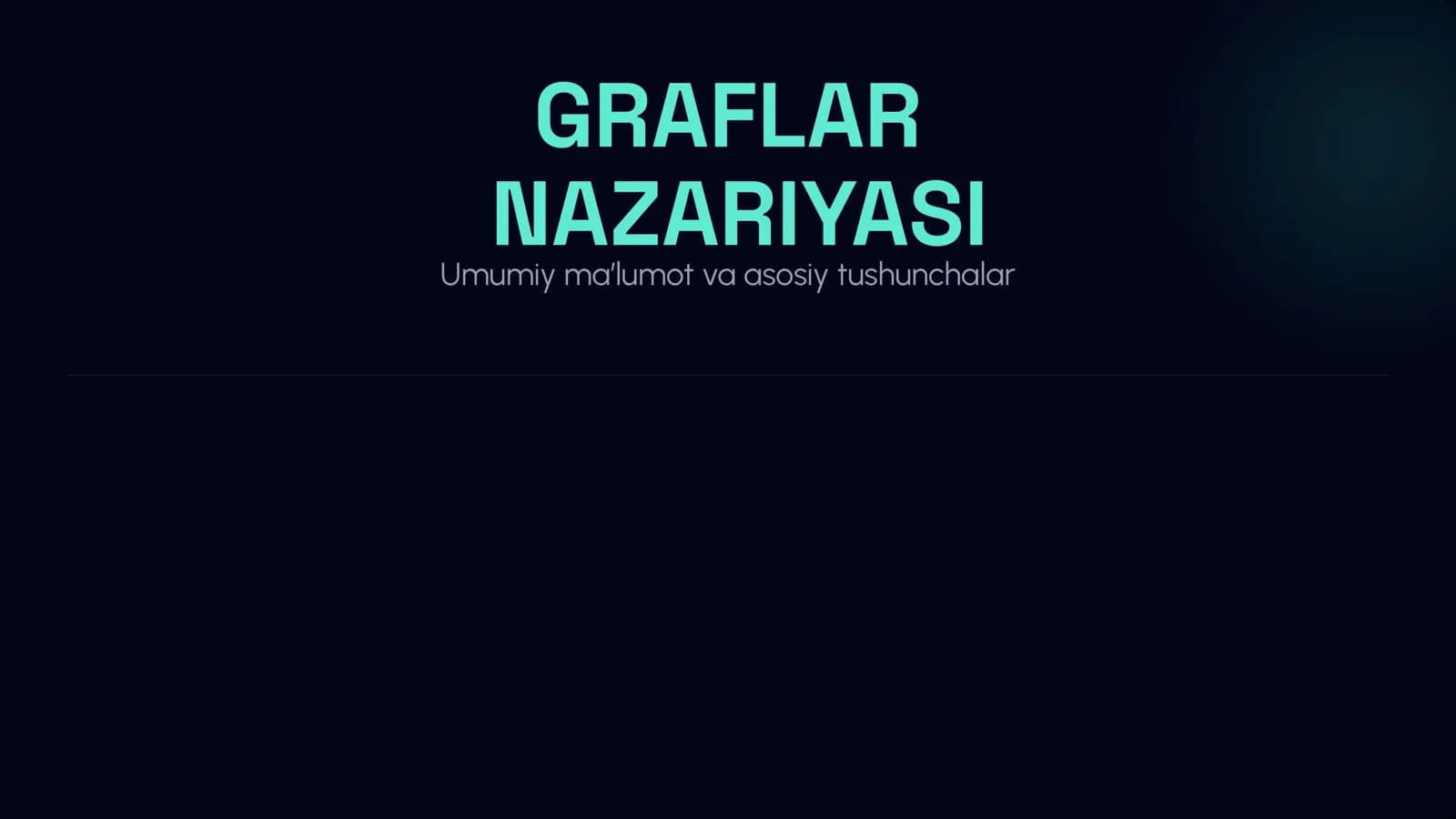 GRAFLAR NAZARIYASI