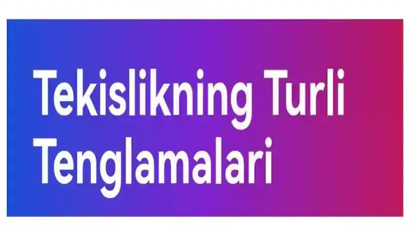 Tekislikning turli tenglamalari