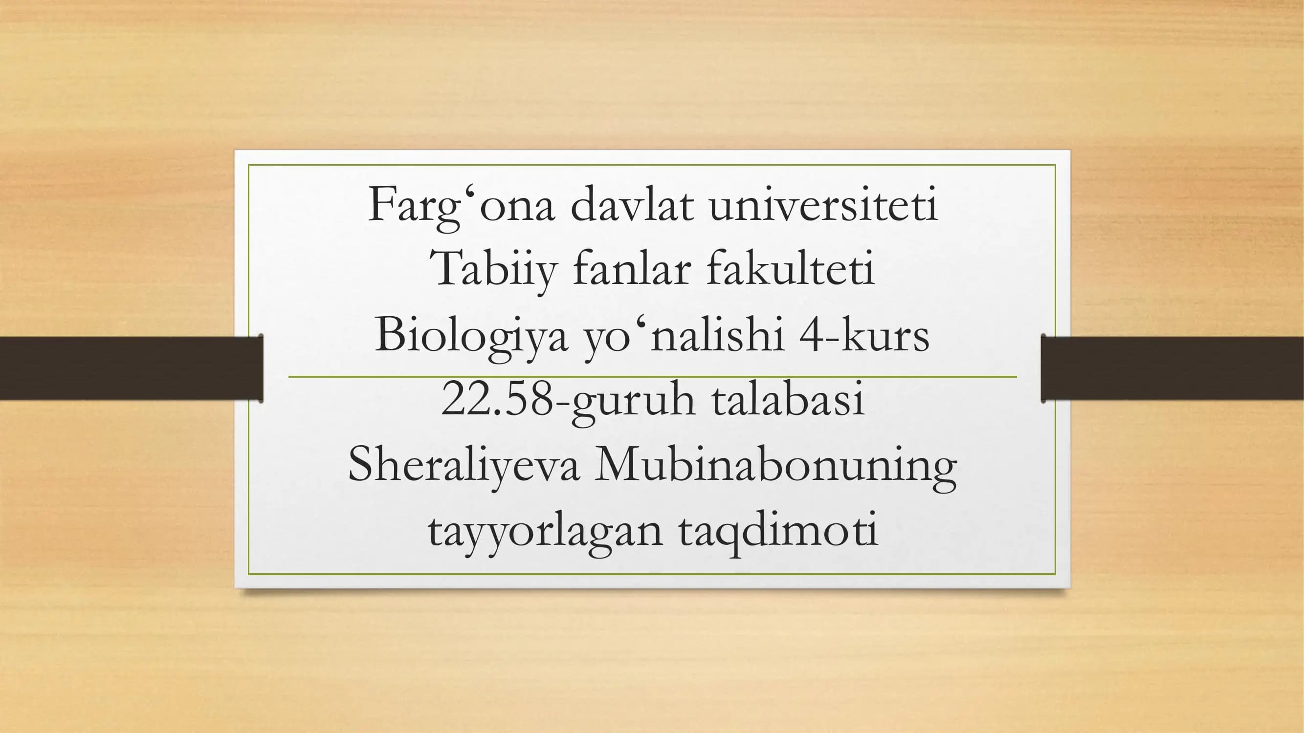 Kserofit o‘simliklar