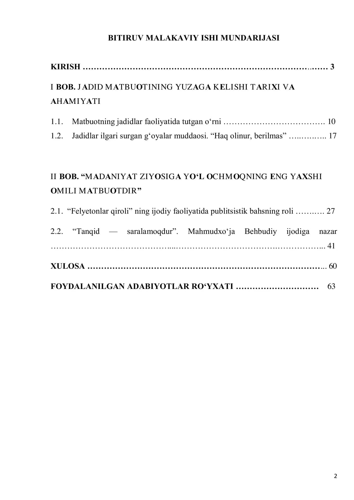 “JADIDLAR MATBUOTIDA PUBLITSISTIK BAHS(XX ASRNING DASTLABKI 20-YILLARI)”