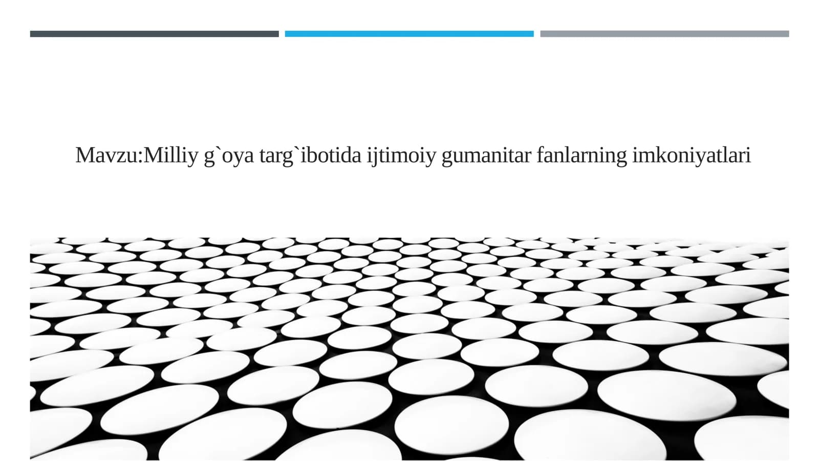 Milliy g`oya targ`ibotida ijtimoiy gumanitar fanlarning imkoniyatlari
