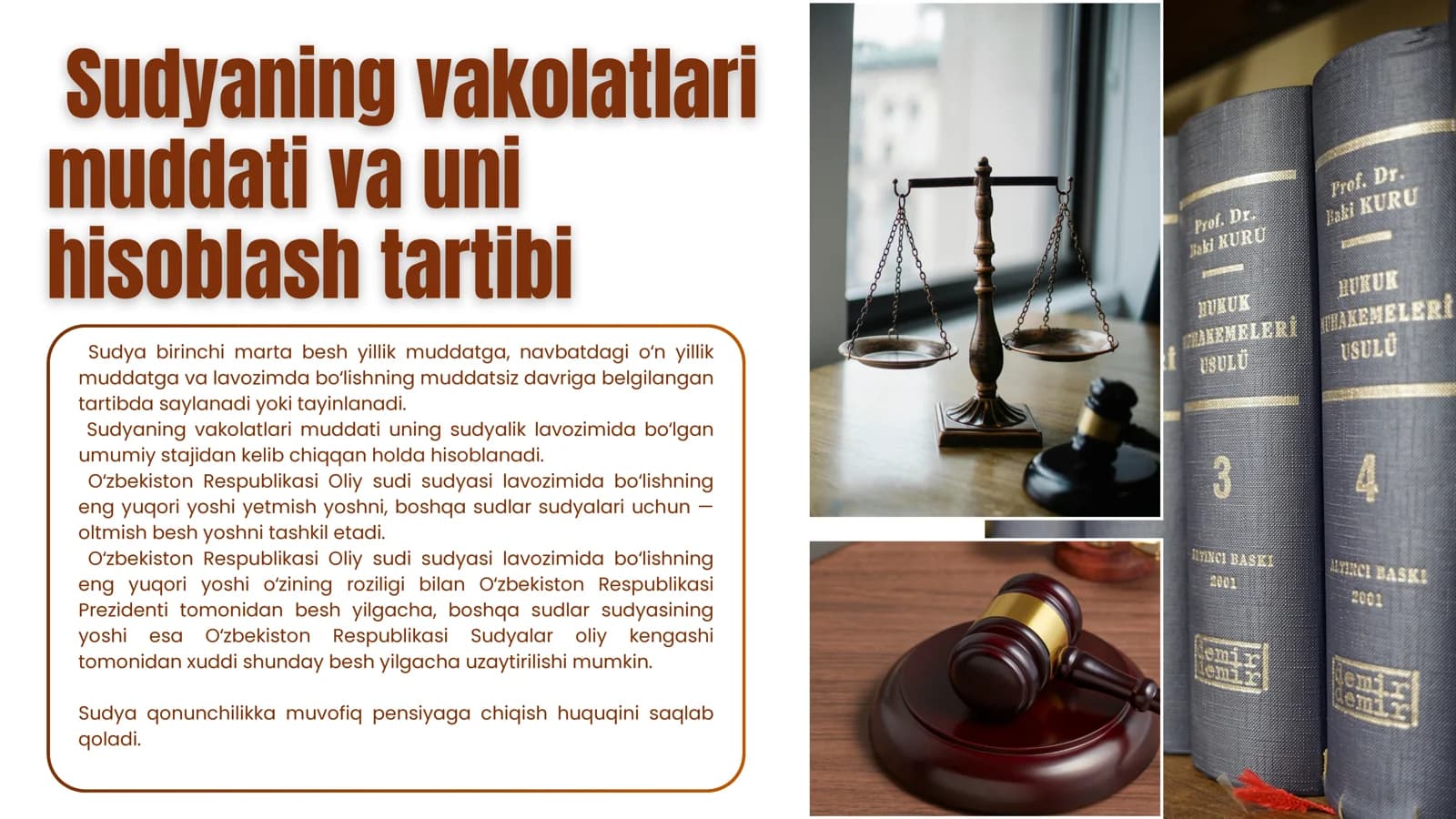 Sudyalarning vakolatlari